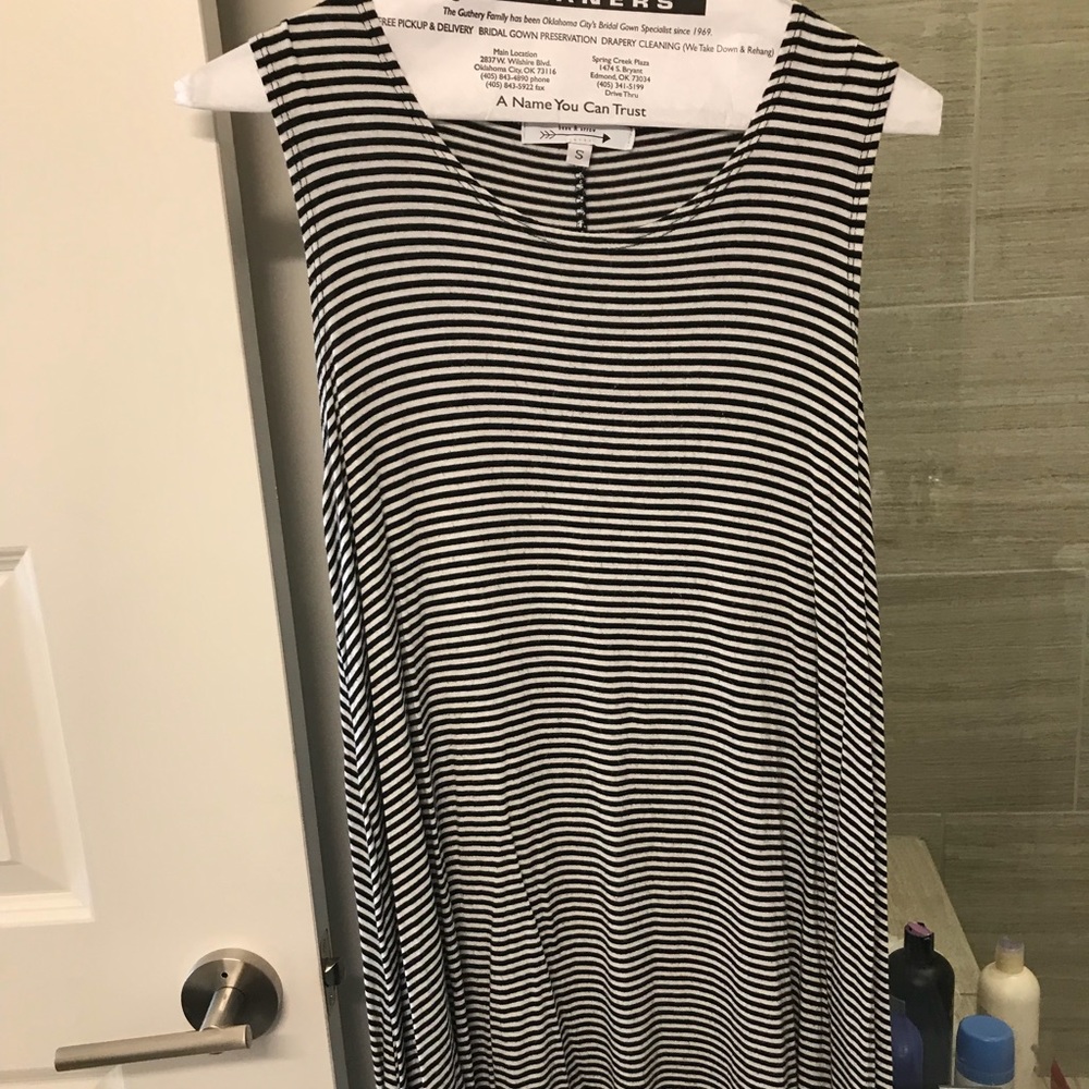 Cotton stripe dress